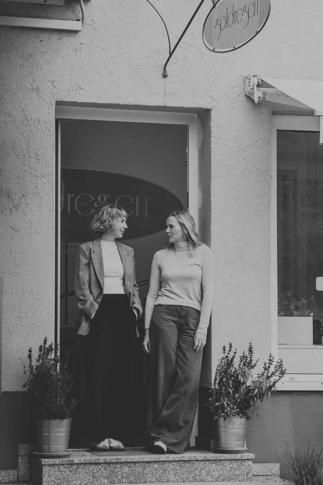 Außenansicht der Goldschmiede Goldregen in München-Schwabing